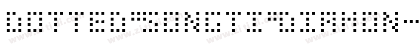 Dotted Songti Diamon字体转换